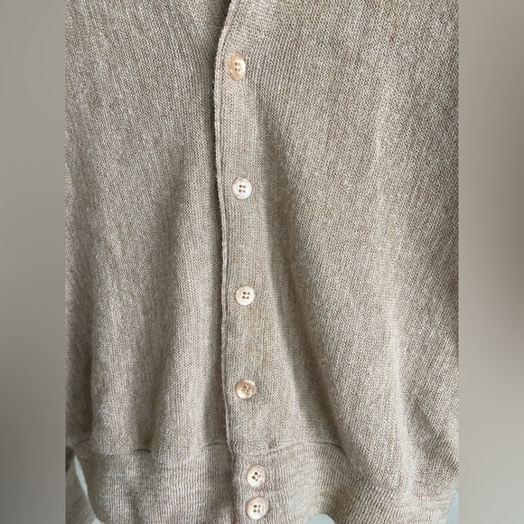 Vintage London Fog Textured Knit Cardigan - Small - Picture 7 of 11